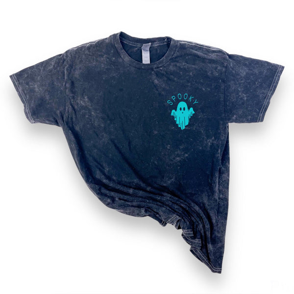Spooky, Adult Mineral Wash, tshirt