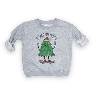 Peace on Earth, sweatshirts, toddler, youth and adult, PREORDER