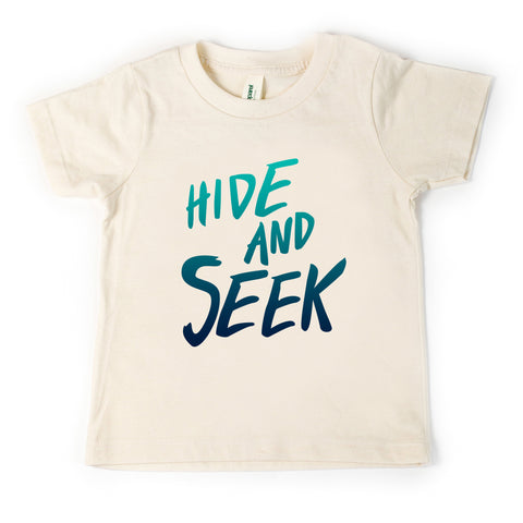 Hide and Seek, toddler and youth shirt