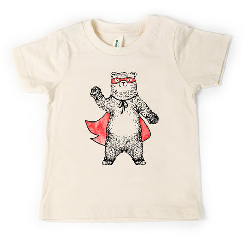 Super Bear, toddler shirt